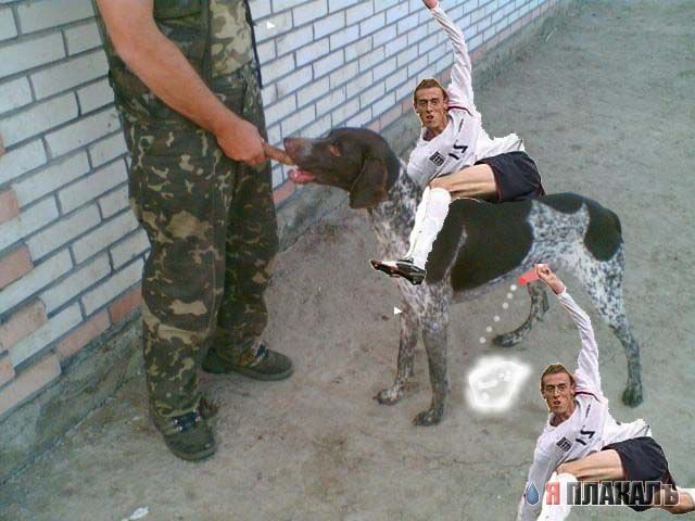 Фотожаба: Футболист