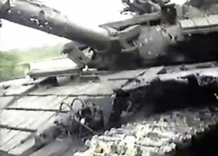 Т-64БВ в бою