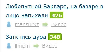 Любопытной Варваре, на базаре в лицо напихали