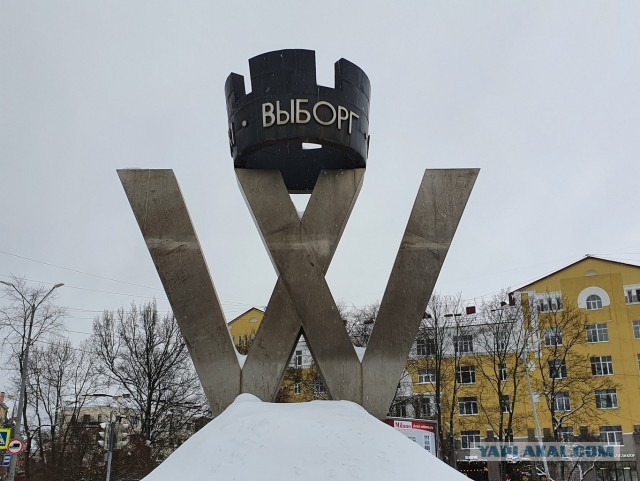 Выборг зимой