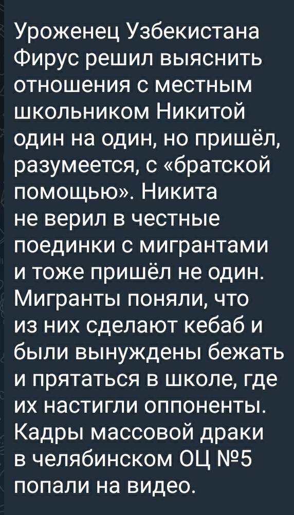 В челябинской школе на троих человек напали с молотками
