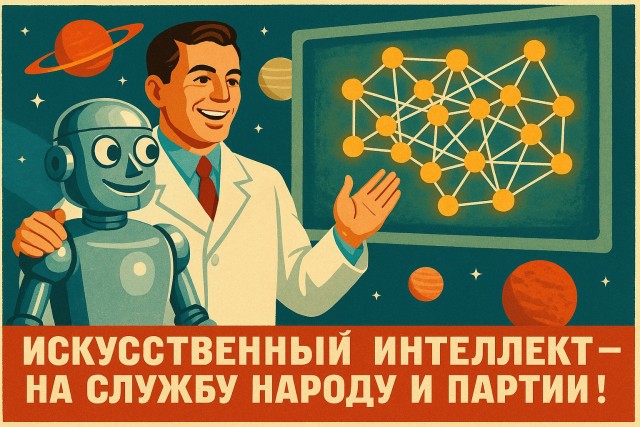 Ударим языком советских плакатов по современным темам!