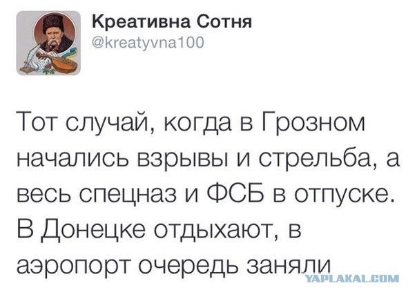Боевики в центре Грозного