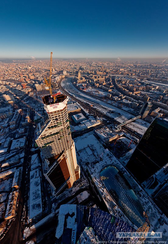 Москва с высоты птичьего полета