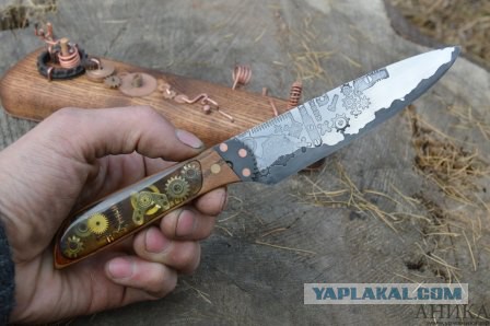 Нож Стимпанк