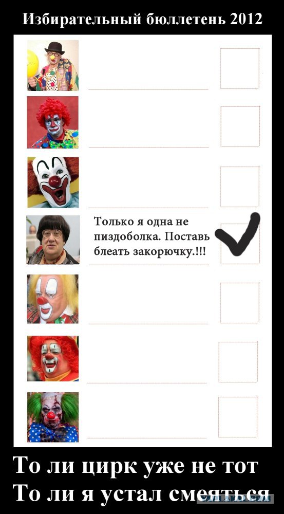 Грустный цирк