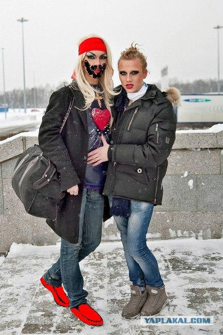 Фрики в Питере или фанаты Гаги