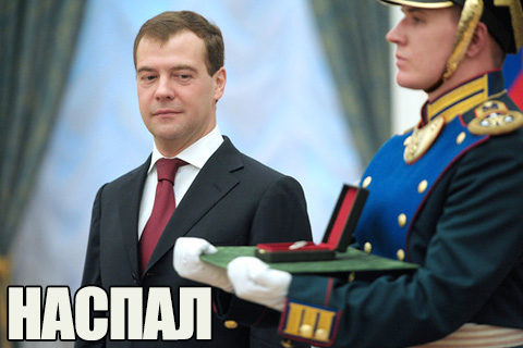 Путин наградил Медведева орденом