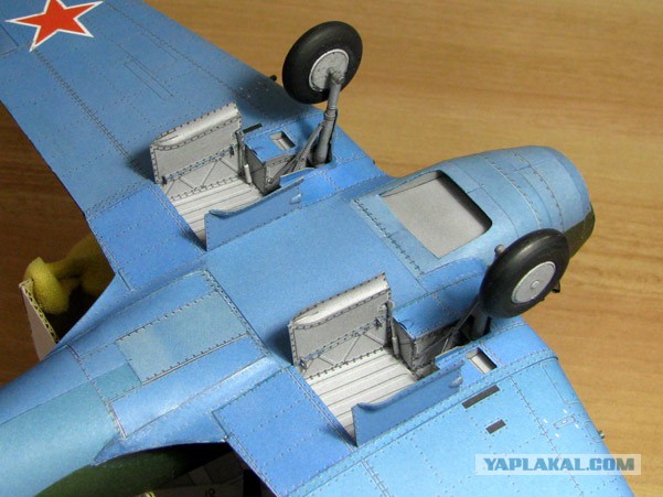 СУ-6. Модель самолета из бумаги