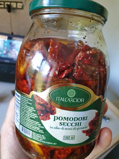Pomodori secchi, или снова вяленые помидоры