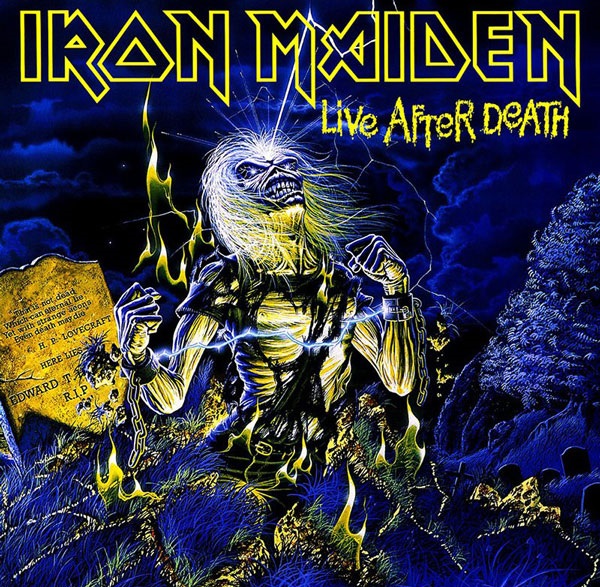 Эдди Хед на обложках Iron Maiden