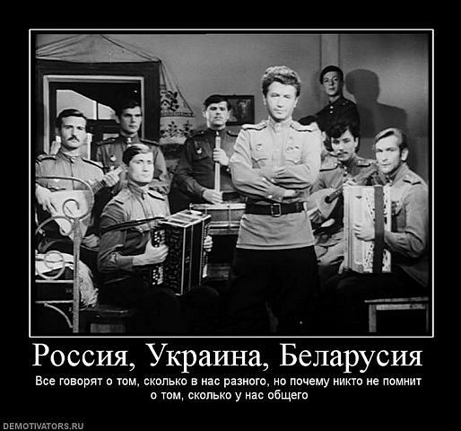 Россияне и Украинцы