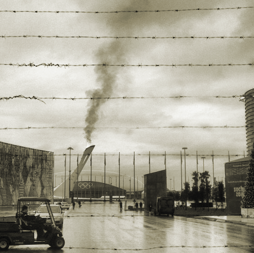 Главный олимпийский факел в Сочи