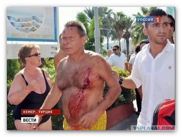 В турецком отеле подрались русские и украинцы