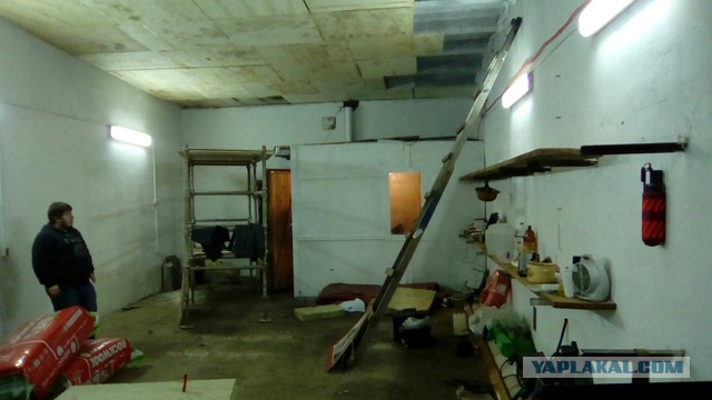 Как мужики гараж запиливали
