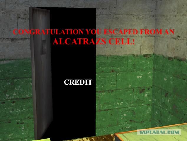 Alcatraz Cell Escape