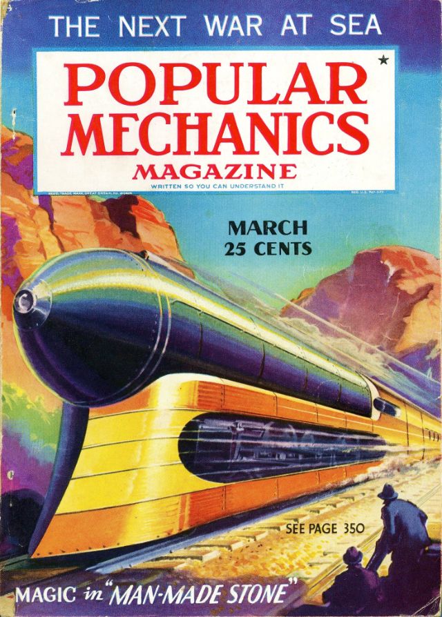 Технологическая утопия, которую мы потеряли: обложки журнала Popular Mechanics 30-х и 40-х годов
