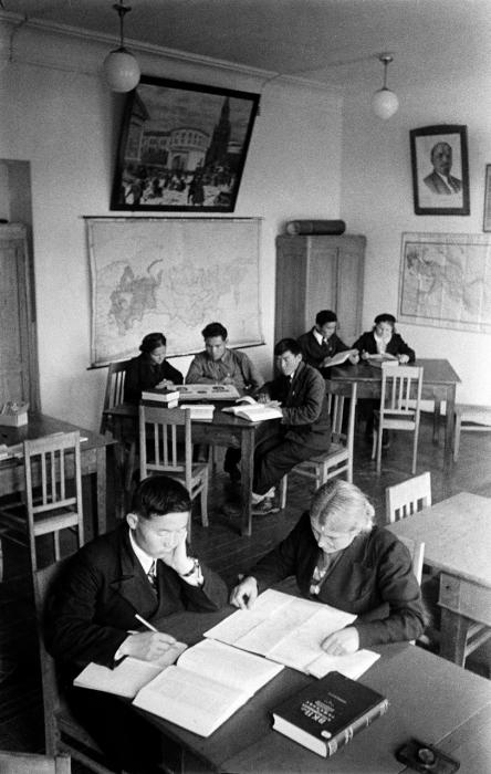 Советские школьники 1950-х