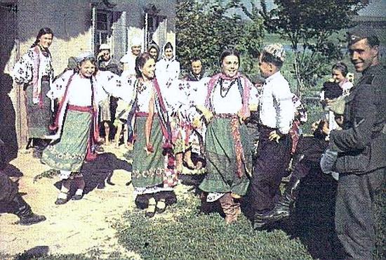 Фотоотчёт немецкого оккупанта