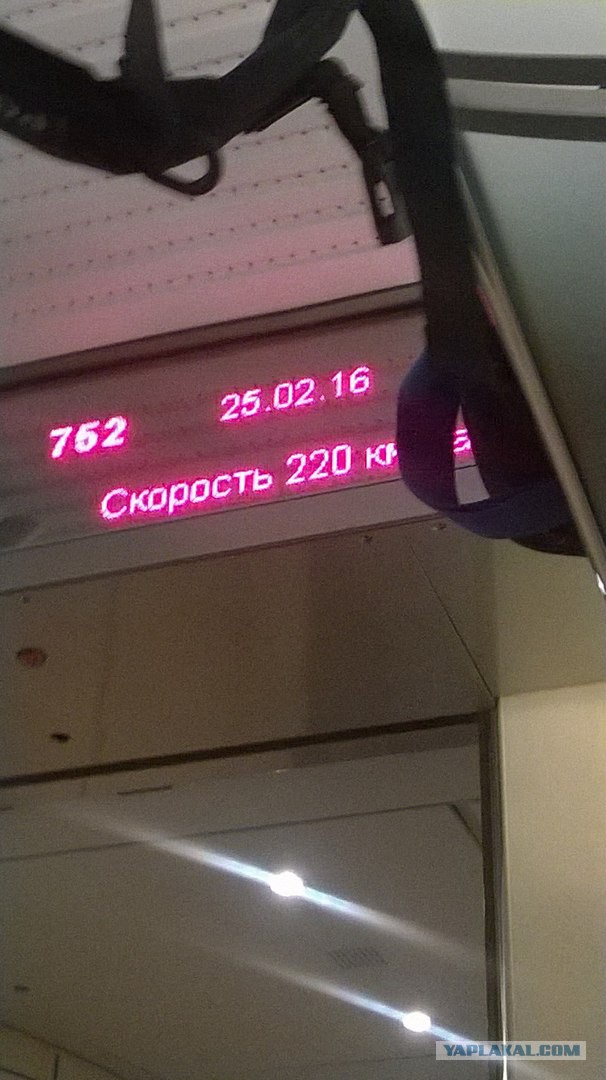 Электровоз ЭП20 на скорости 200 Км-ч