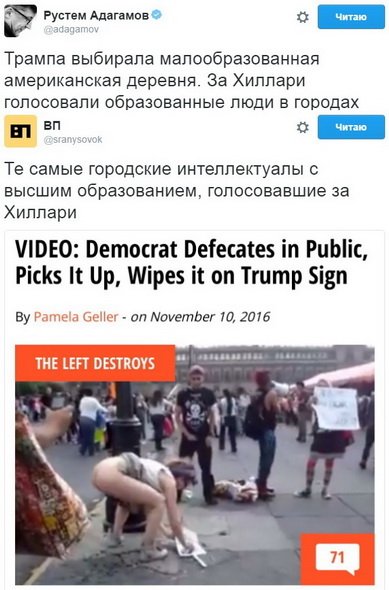 Тысячи человек приняли участие в акциях протеста против Трампа в США