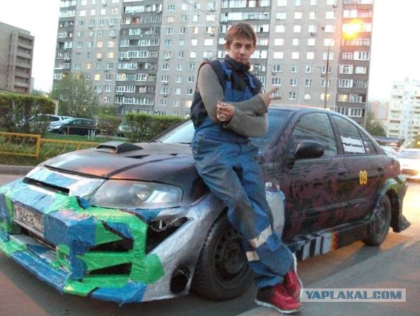 Держите его семеро или NissanWolf дорвался до закиси азота.