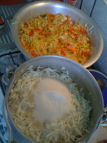 Капуста International, Наступила осень, отцвела капуста...