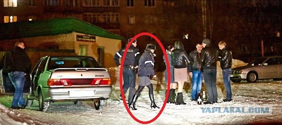 Репортаж с милицией