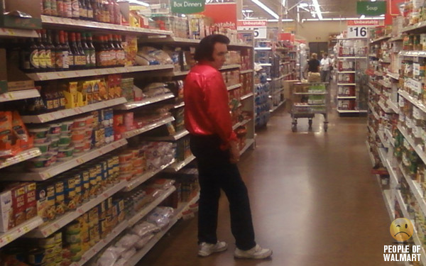 Экстравагантные покупатели Walmart
