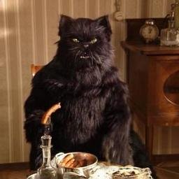 Кот с человеческим лицом