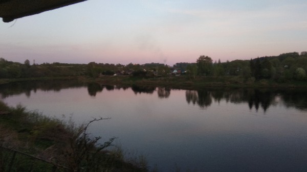 Весной в деревне