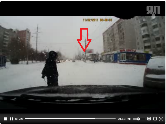 Как ТП переходит дорогу