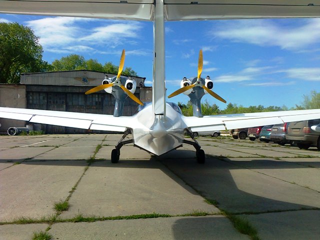 Новый российский самолет АСК-62