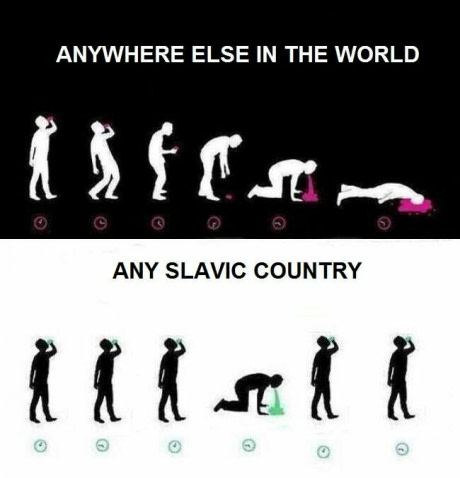 Пожалуй, не очень светлый юмор. Для таких же людей