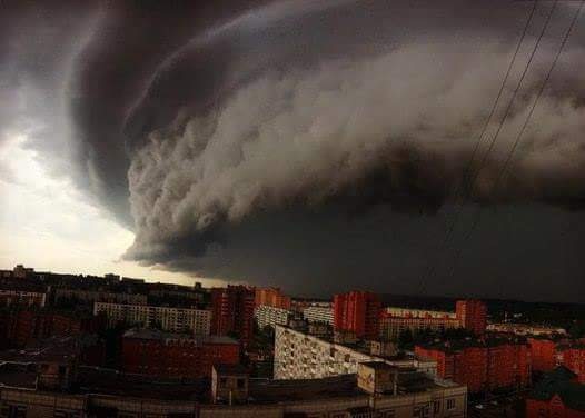 В Москве ураган!