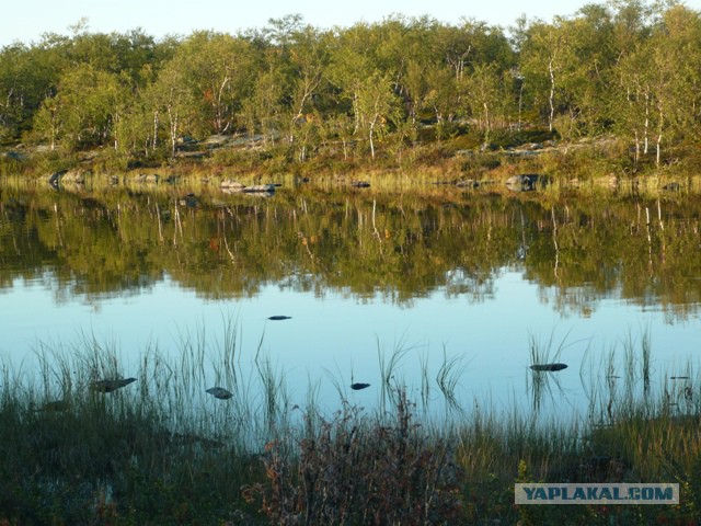 Серебрянское водохранилище.