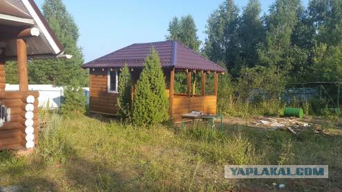 Быстродом из поддонов или техника безопасности - не, не слышал.