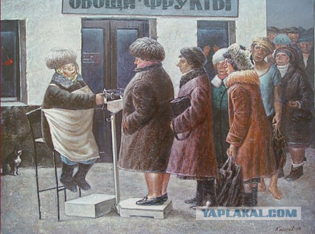 Антисоветская живопись Василия Колотева