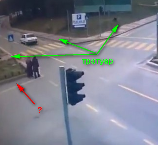Пешики погибли в "причудливом" ДТП