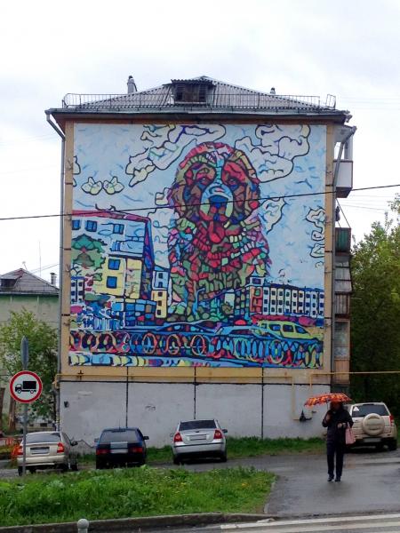 Муралы города Пскова