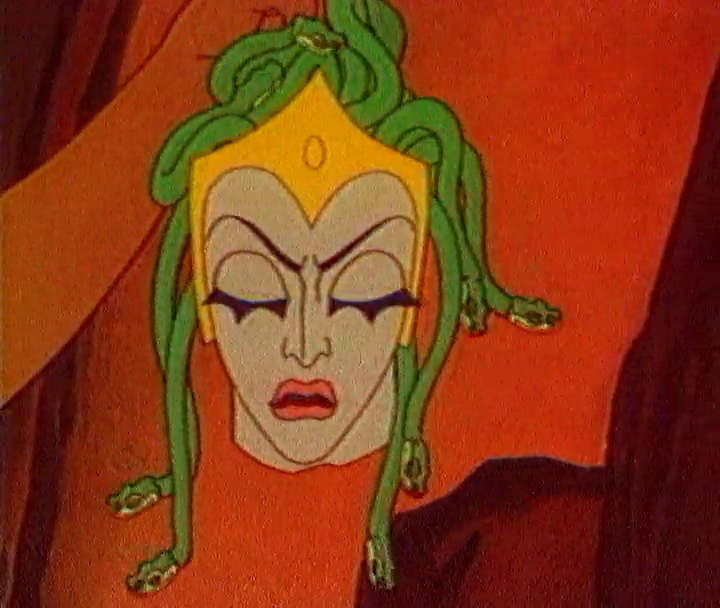Медуза горгона мультфильм картинки