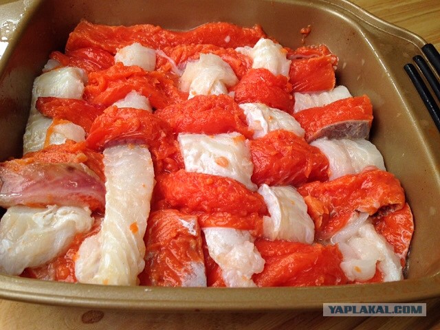 Рыбная "плетёнка"