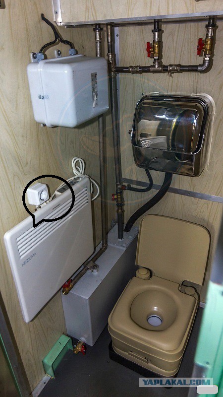 Туалеты на тепловозах и электровозах