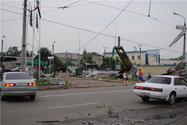 Торнадо в Благовещенске