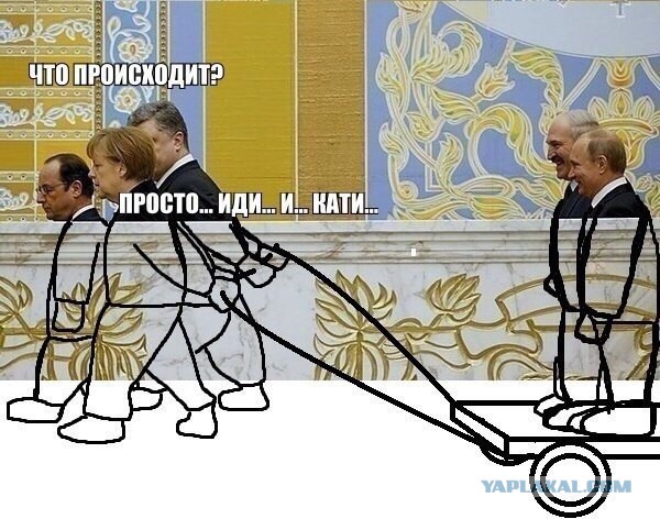 Карикатурист перепутал Порошенко и Лукашенко