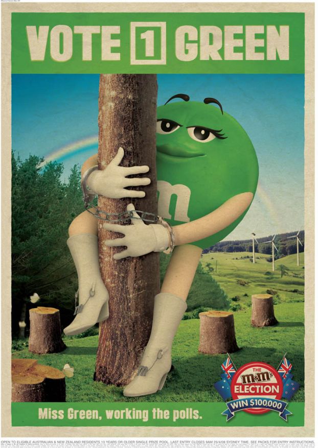 Креативная реклама M&ms (5 фото)
