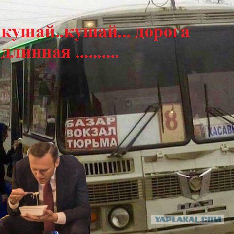 Фотошоп: А. Навальный и доширак