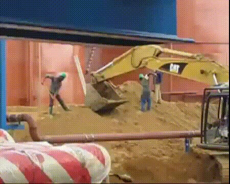 Эти люди не слышали о технике безопасности