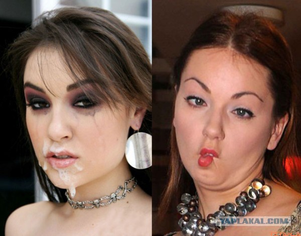 Порноактриссы "без штукатурки"