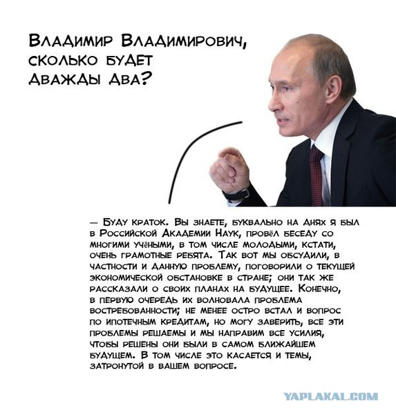 Готовим вопросы Путину.